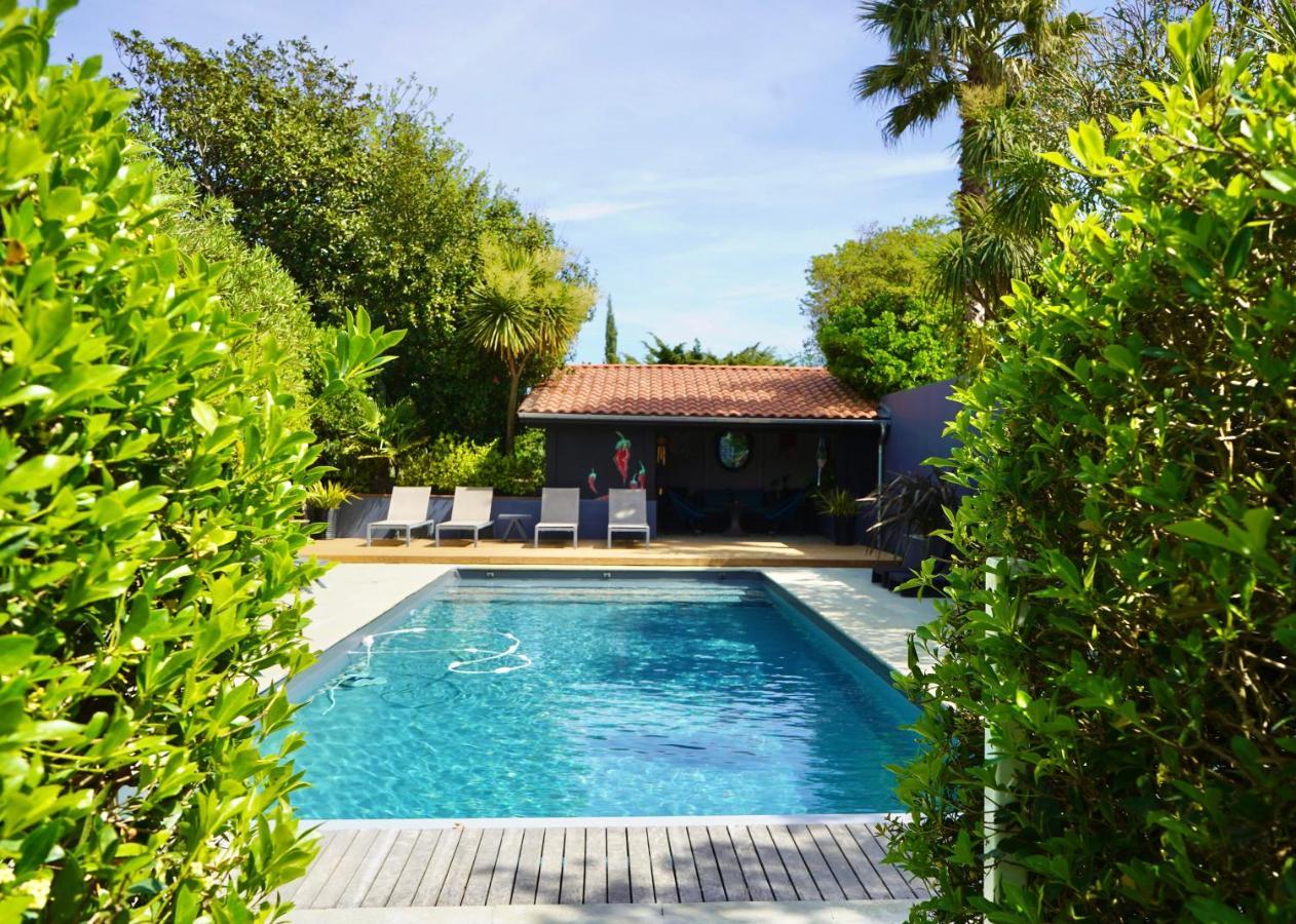 La Cabane D'Arbolateia Piscine & Spa Bidart Buitenkant foto
