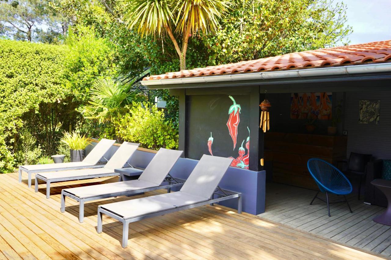 La Cabane D'Arbolateia Piscine & Spa Bidart Buitenkant foto